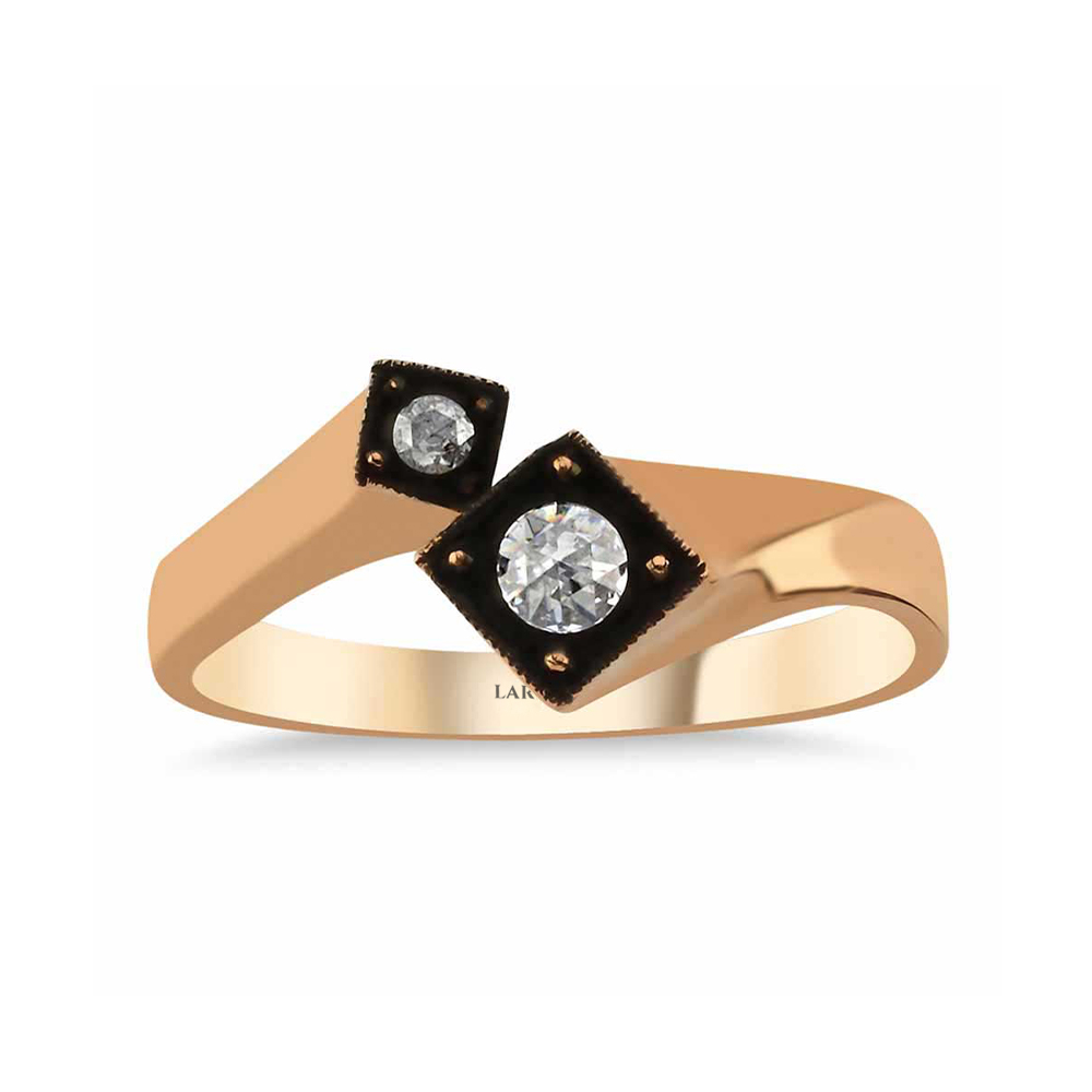 0,10 Karat Elmas Fantezi Yüzük - LP06698