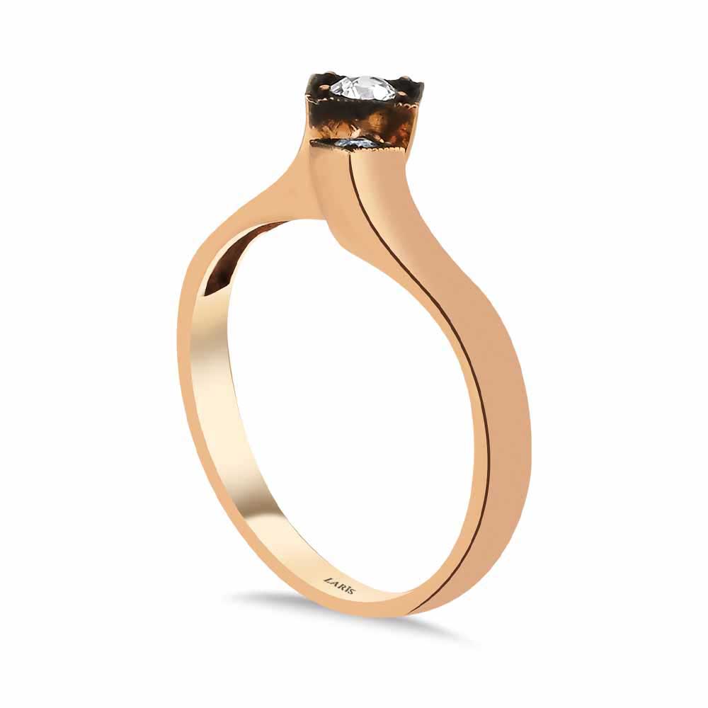0,10 Karat Elmas Fantezi Yüzük - LP06698