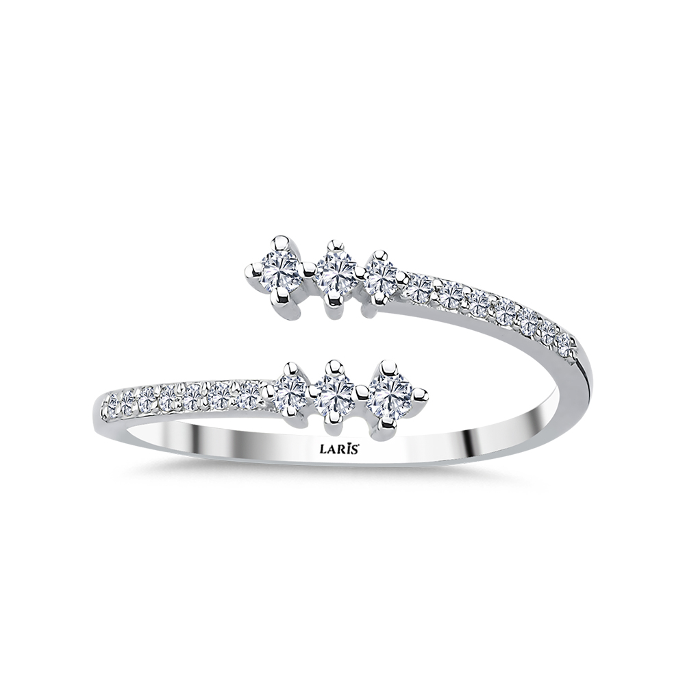 Özel Tasarım Yüzükler 0,17 Karat Pırlanta Allure Tasarım Yüzük - LP12119