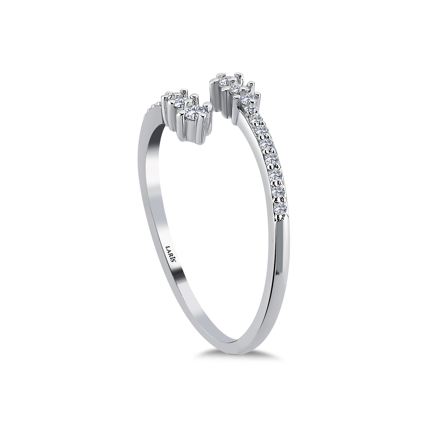 Özel Tasarım Yüzükler 0,17 Karat Pırlanta Allure Tasarım Yüzük - LP12119