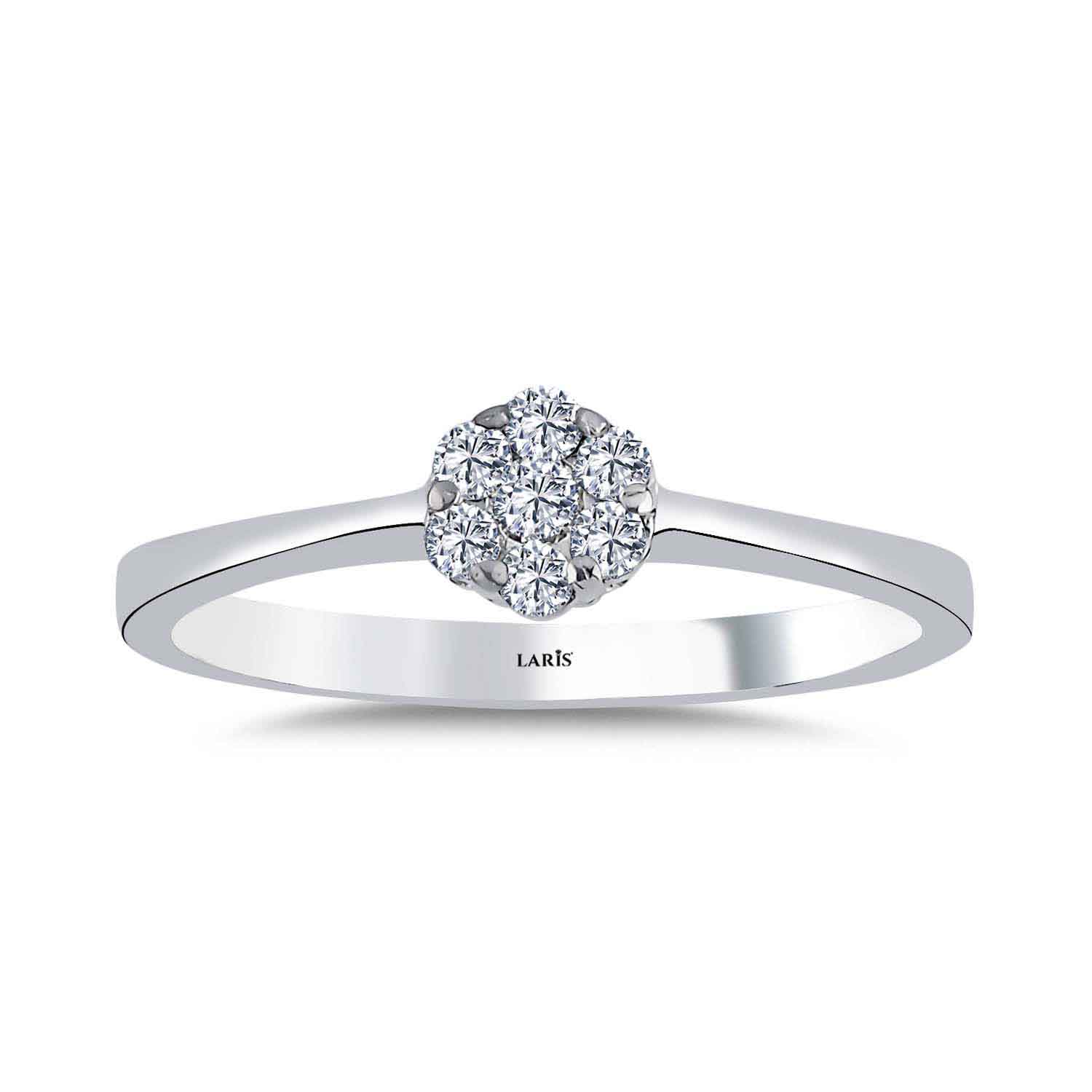 0.18 Karat Pırlanta Coronet Yüzük - LP04727