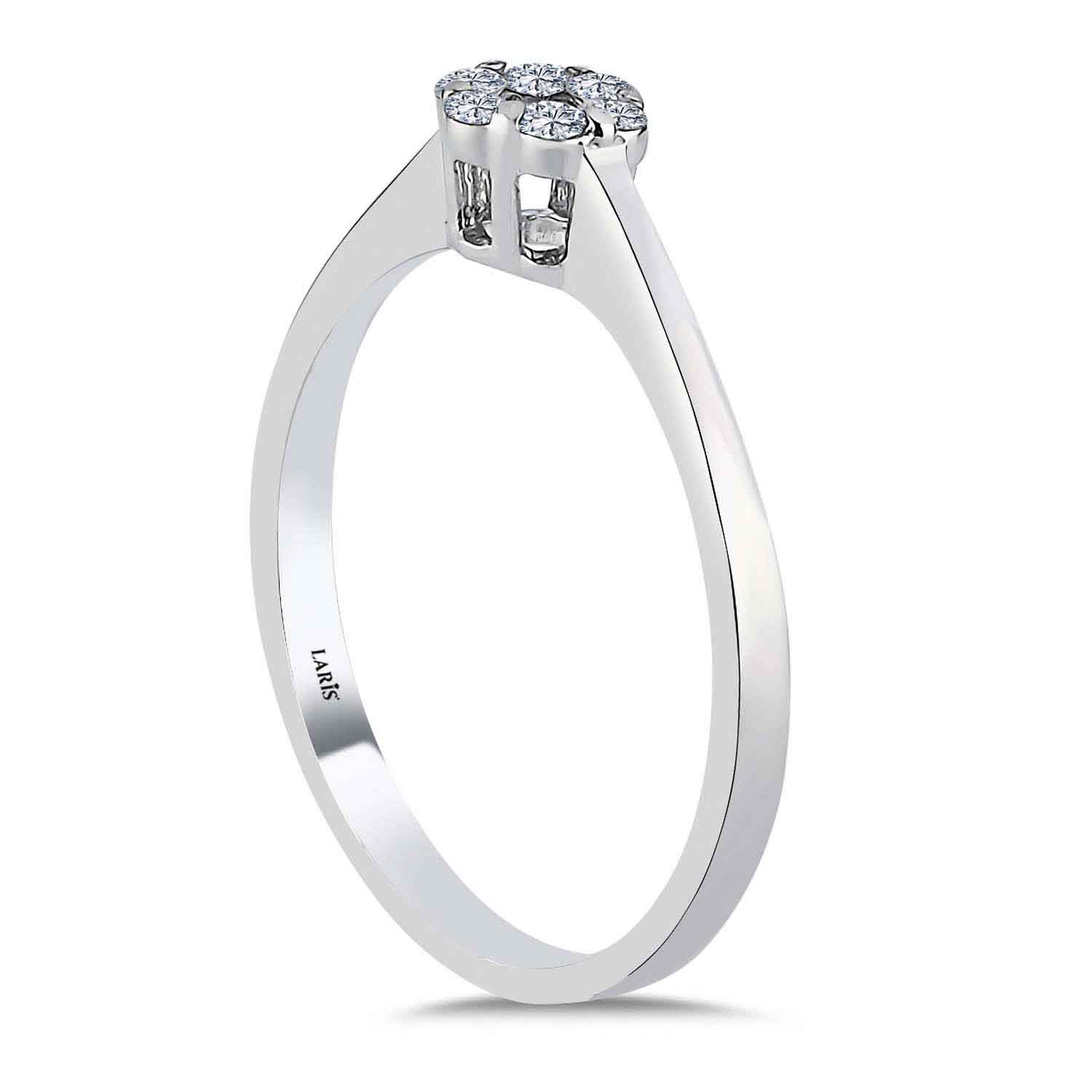 0.18 Karat Pırlanta Coronet Yüzük - LP04727