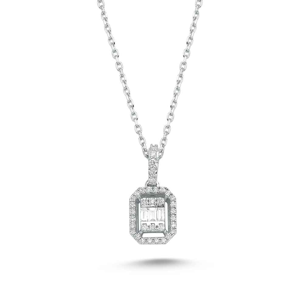 0,18 Karat Pırlanta Kolye - LP08815