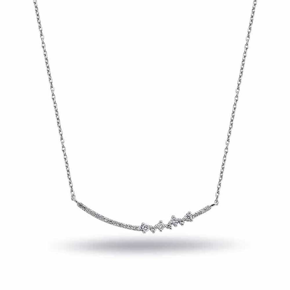 0,18 Karat Pırlanta Özel Tasarım Kolye - LP08723