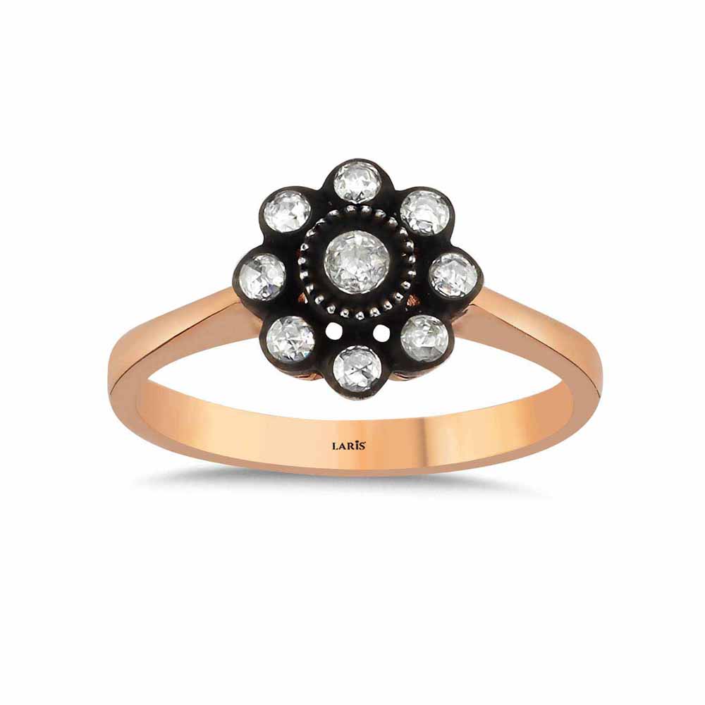 0.20 Karat Elmas Gül Yüzük - LP03722