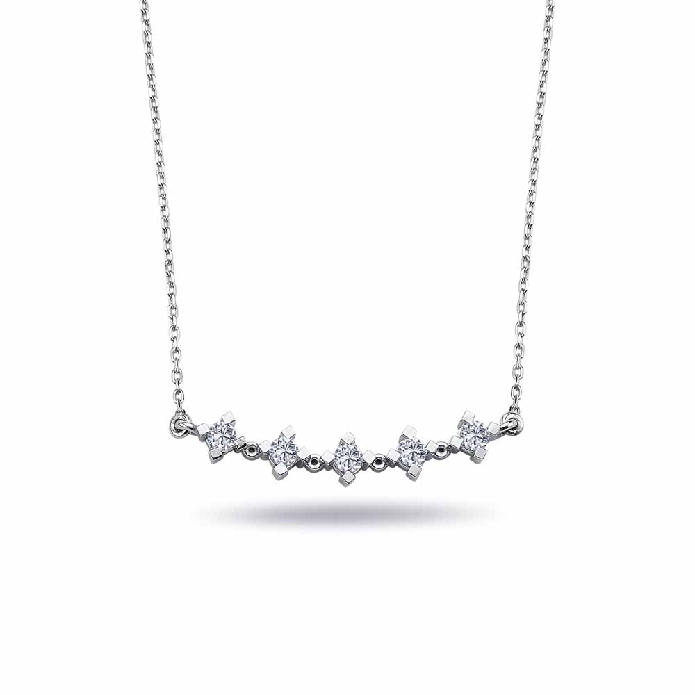 0,20 Karat Pırlanta Beştaş Kolye - LP03260