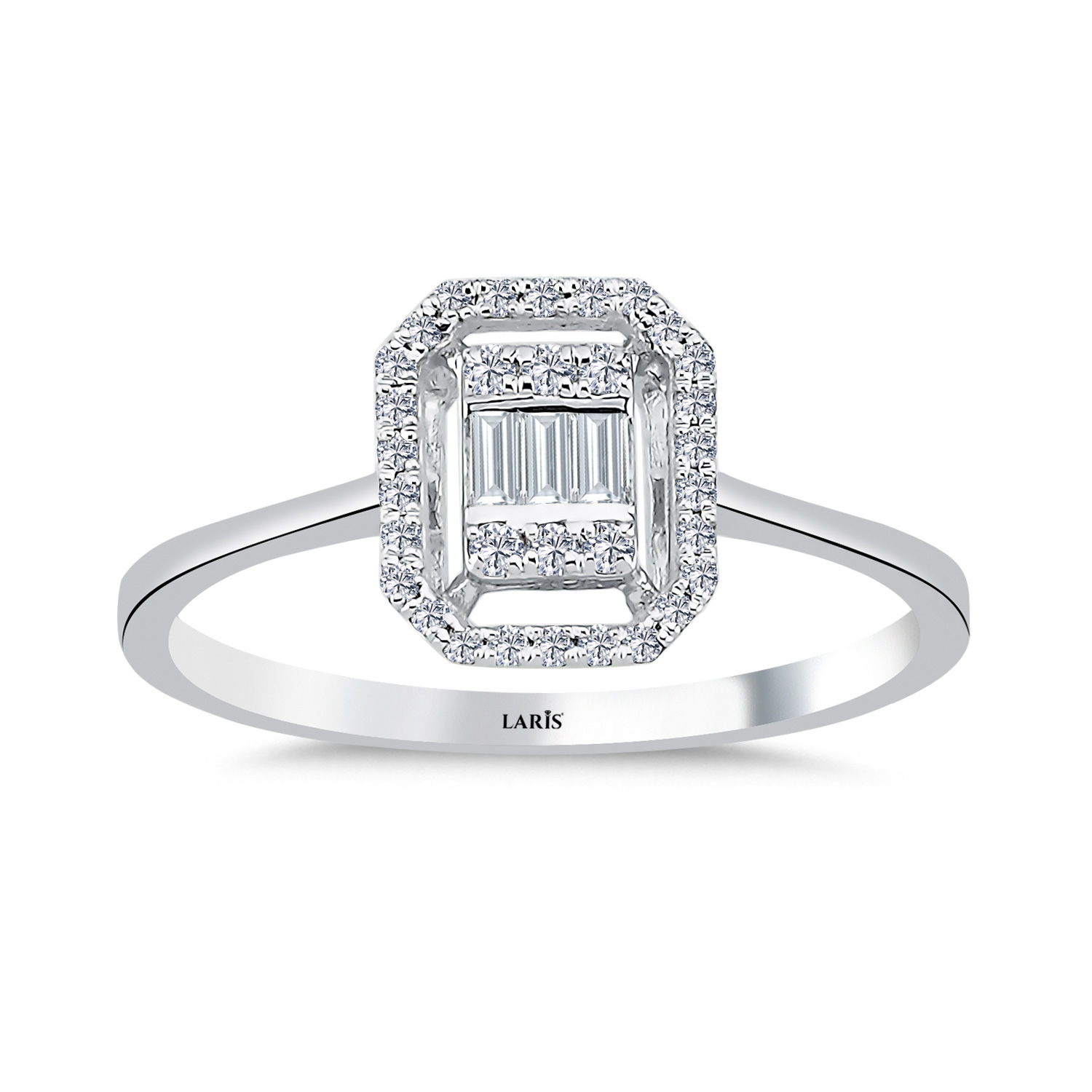 0,20 Karat Pırlanta Elysia Baget Yüzük - LP07696