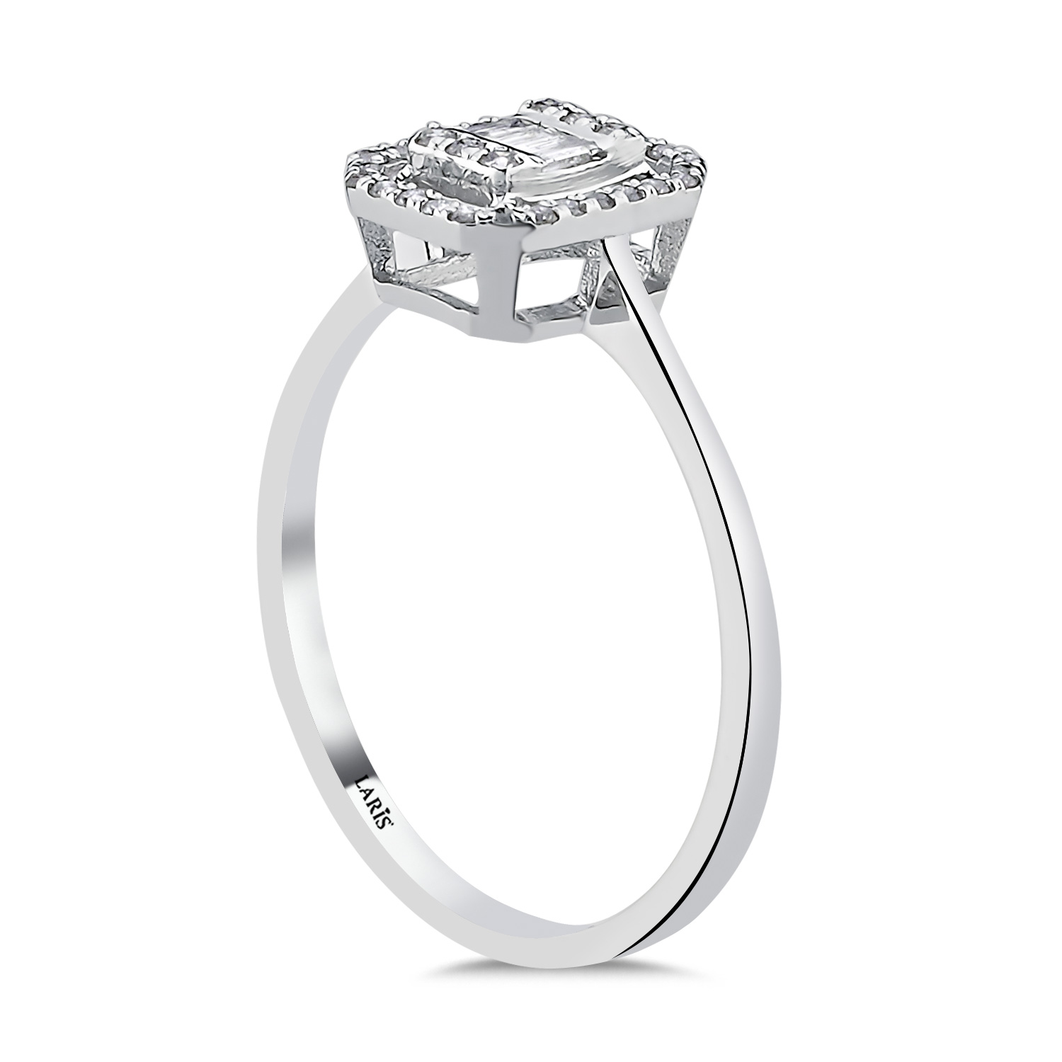 0,20 Karat Pırlanta Elysia Baget Yüzük - LP07696