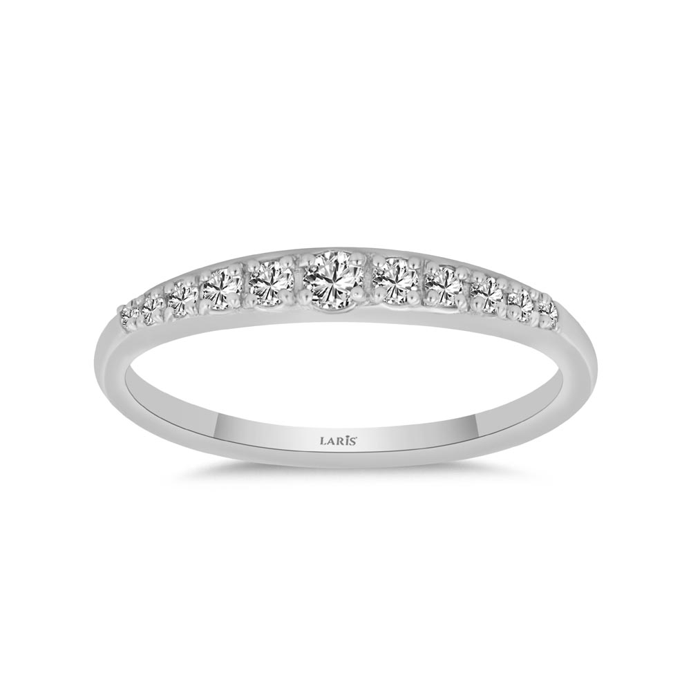 0.20 Karat Pırlanta Süzme Yarımtur Yüzük - LP01736