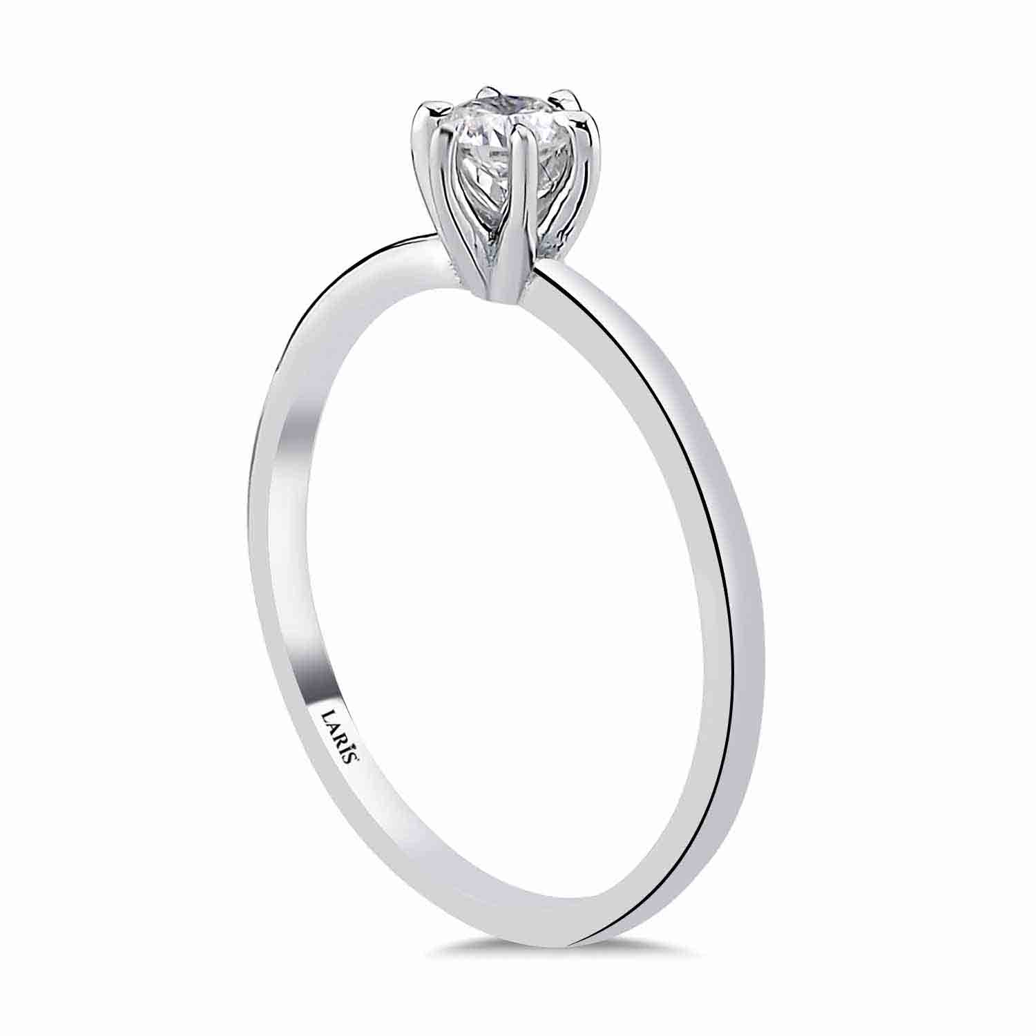 0,20 Karat Pırlanta Tiffany Tektaş Yüzük - LP04741