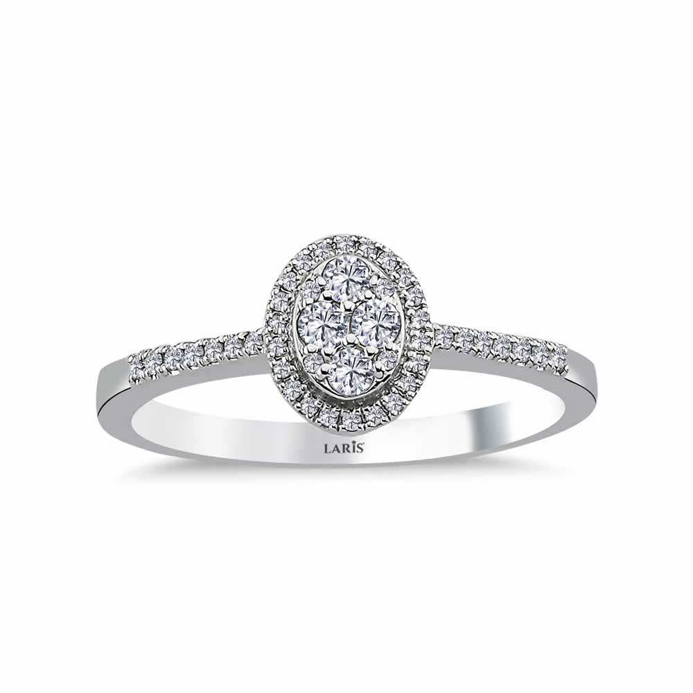 0,21 Karat Pırlanta Coronet Yüzük - LP05669