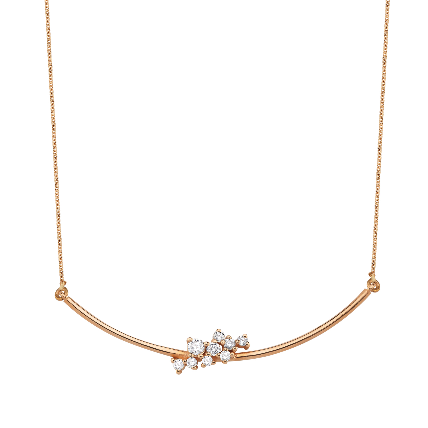 0,21 Karat Pırlanta Tasarım Kolye - LP08157