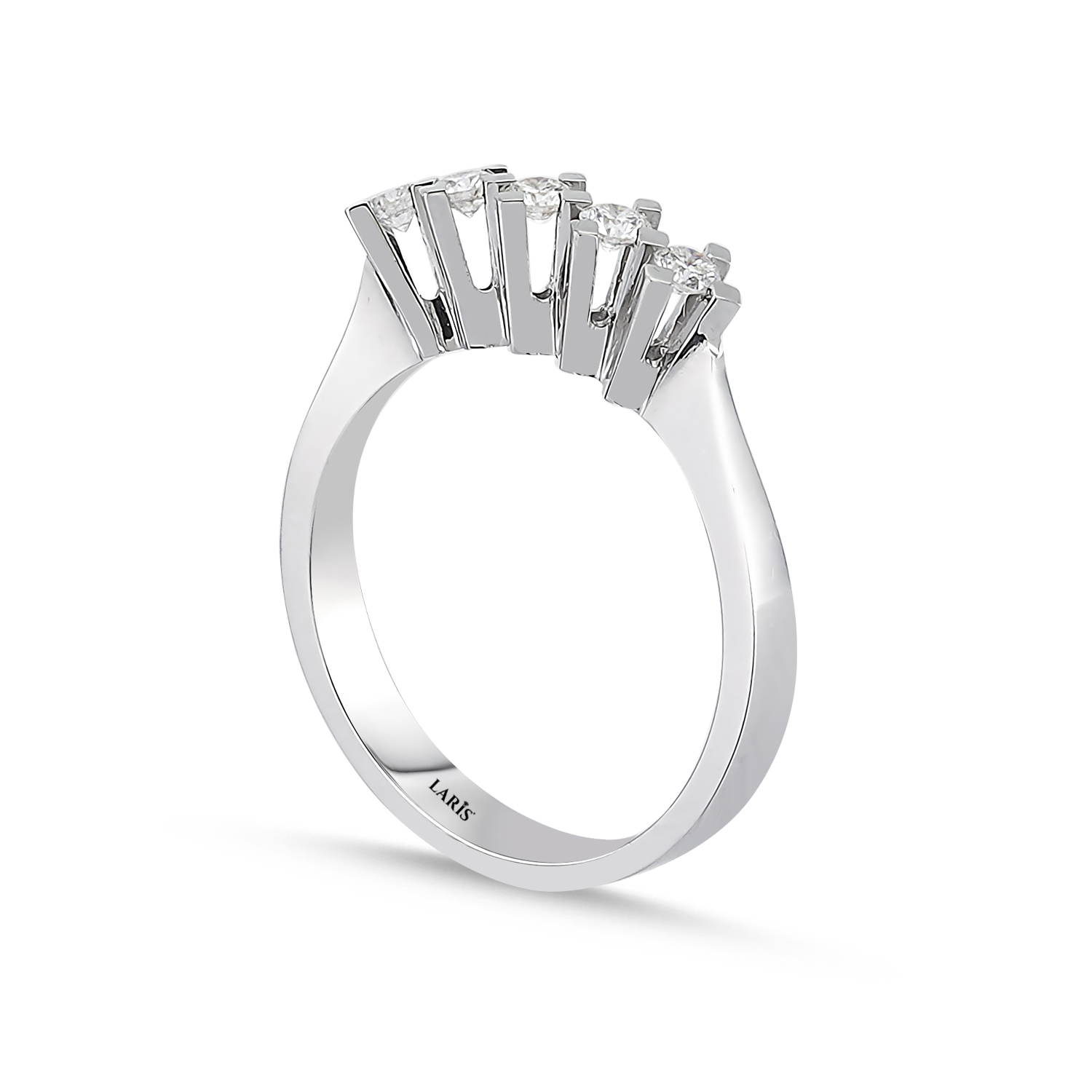 0,25 Karat Pırlanta Kare Tırnak Beştaş Yüzük - LP05060