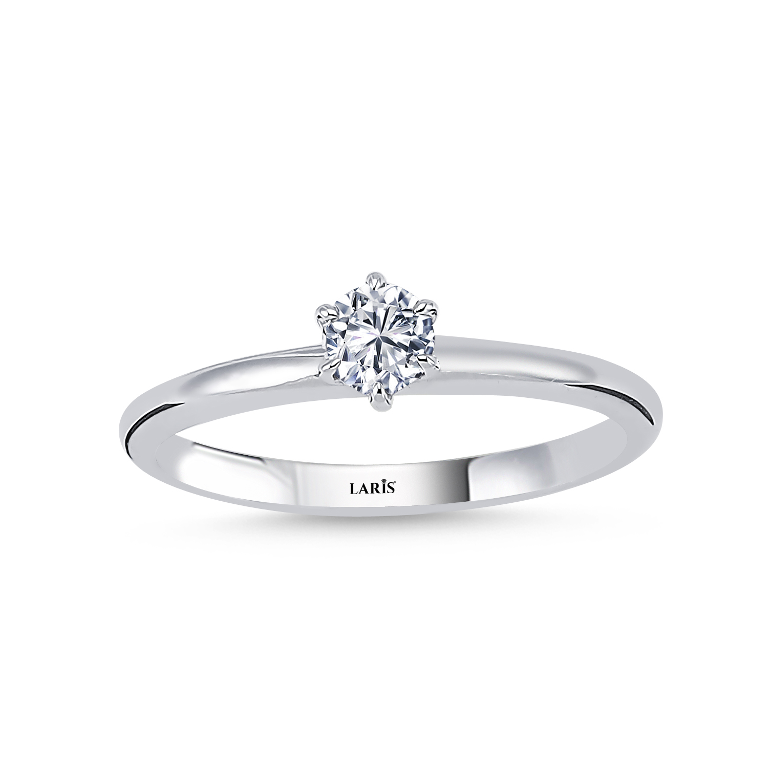 0,25 Karat Pırlanta TiffanyTektaş Yüzük - LP00558