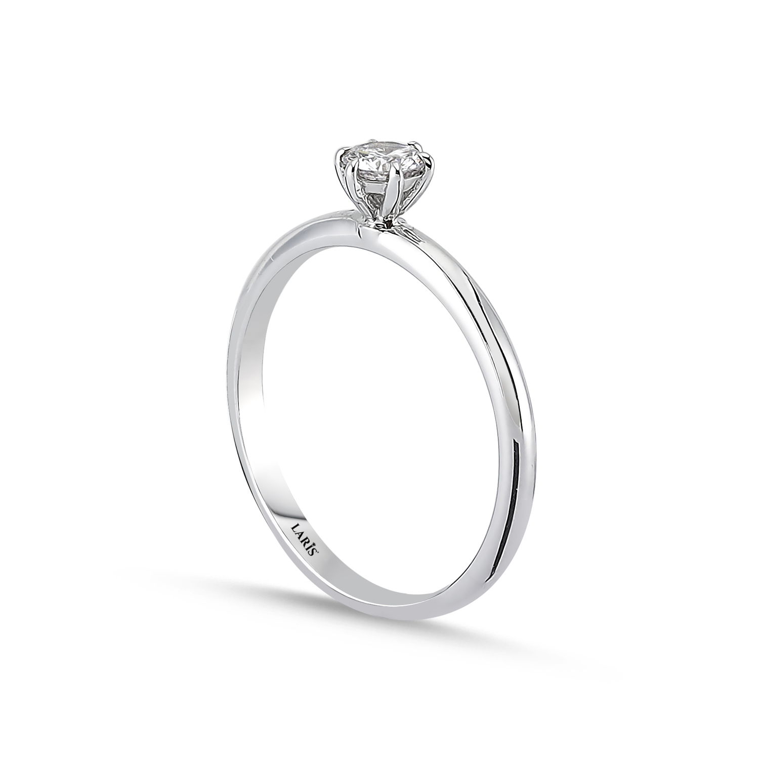 0,25 Karat Pırlanta TiffanyTektaş Yüzük - LP00558