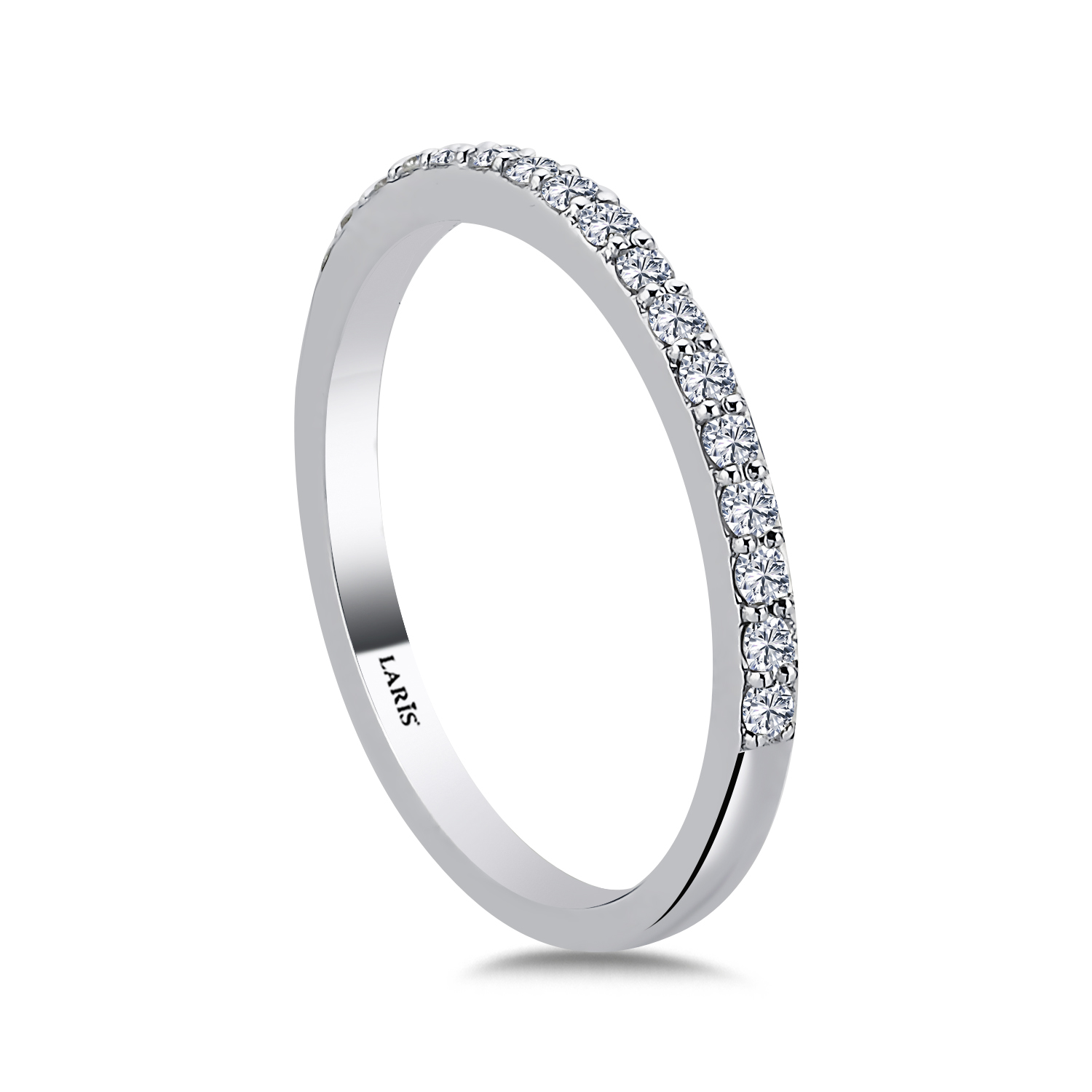 0,25 Karat Pırlanta Yarımtur Velvet Yüzük - LP09539