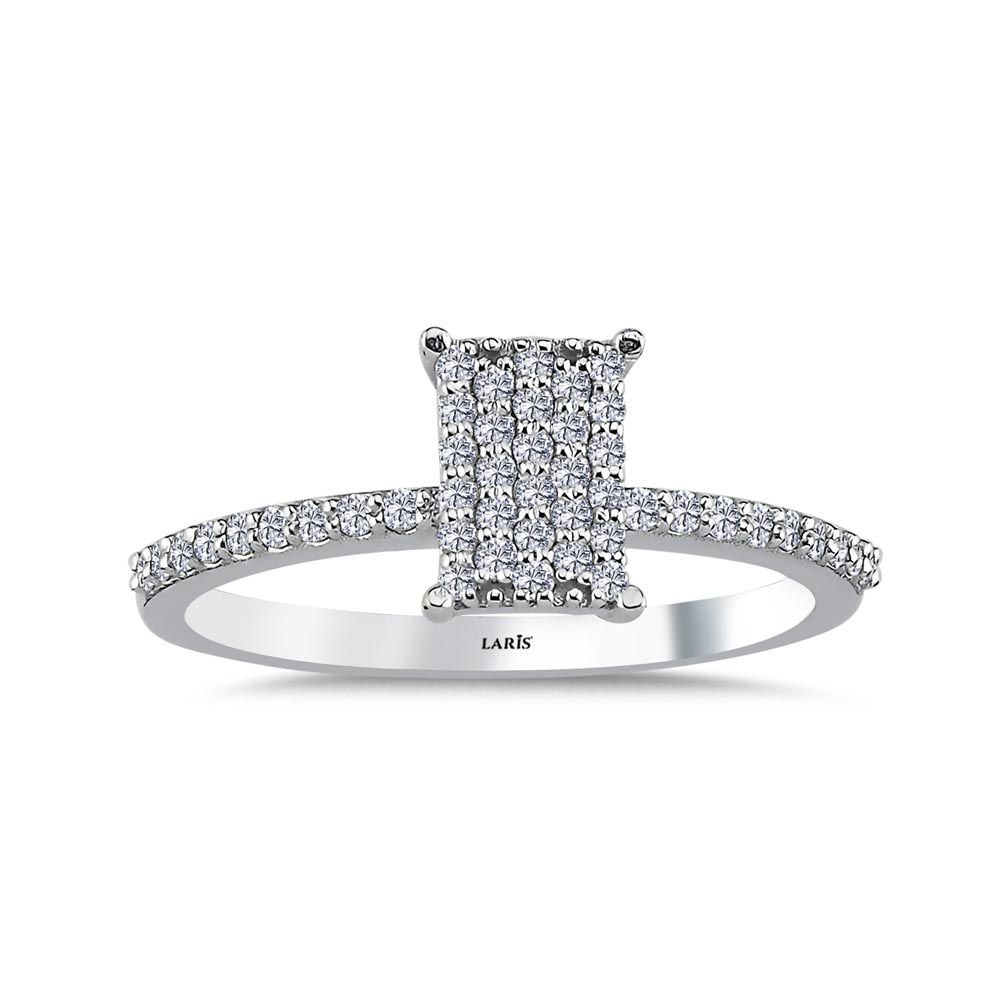 0.27 Karat Pırlanta Coronet Yüzük - LP09344