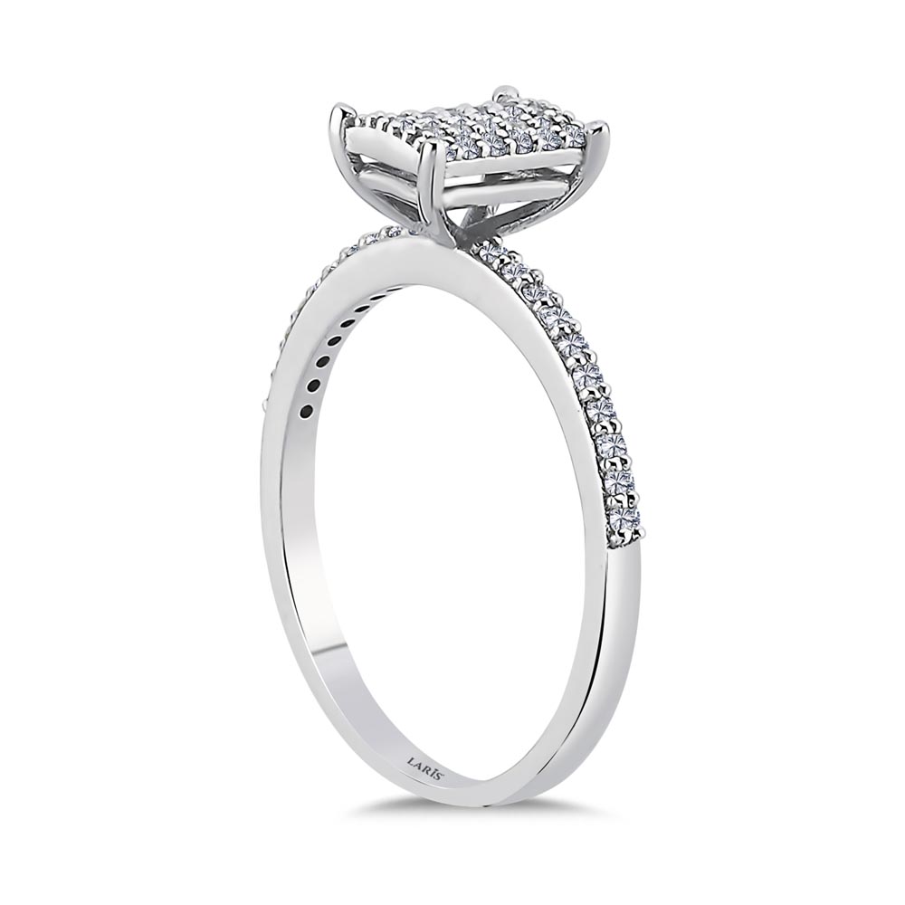 0.27 Karat Pırlanta Coronet Yüzük - LP09344
