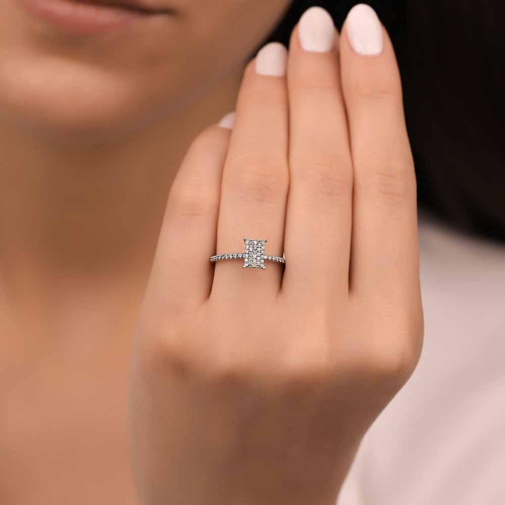 0.27 Karat Pırlanta Coronet Yüzük - LP09344