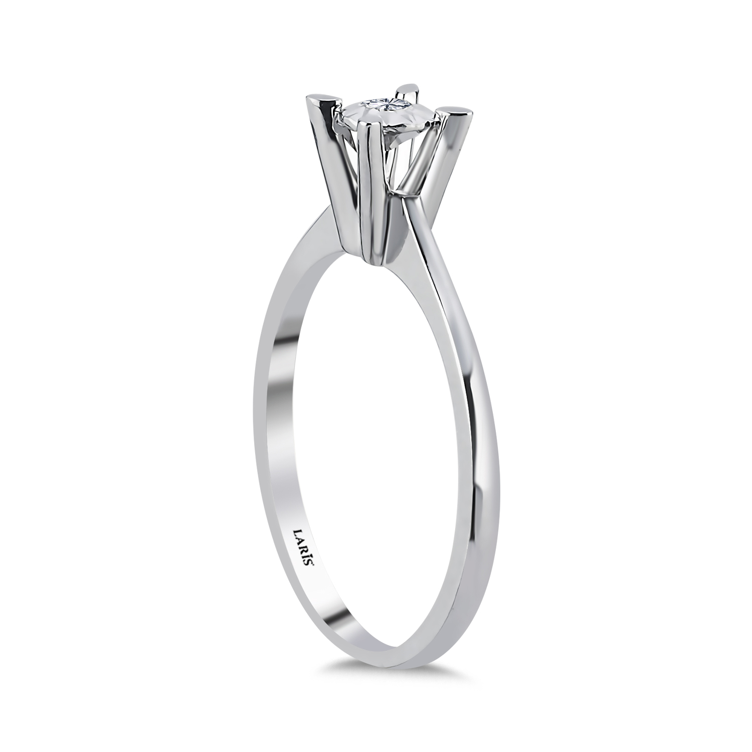 0,30 Karat görünümlü 0,03 Karat Efektli Serene Pırlanta Tektaş Yüzük - LP07677