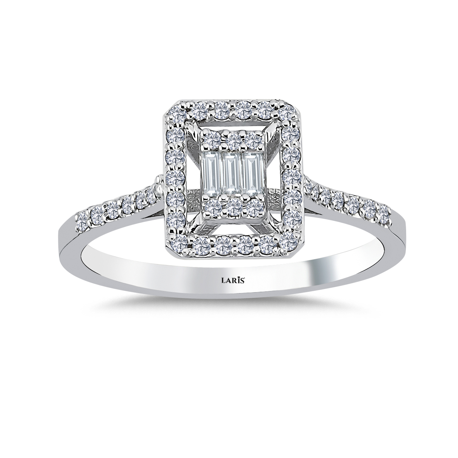 0.30 Karat Pırlanta Baget Yüzük - LP02839