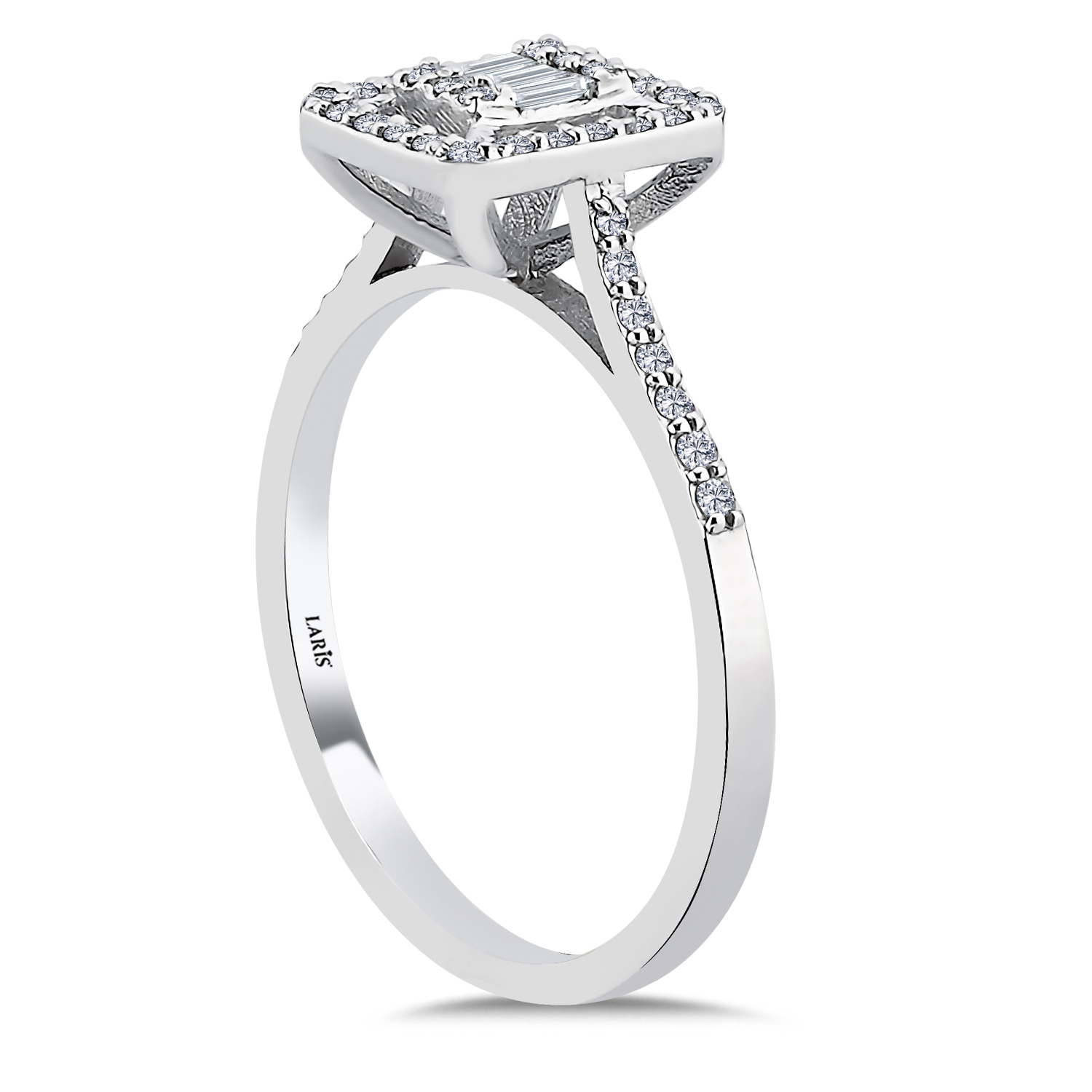 0.30 Karat Pırlanta Baget Yüzük - LP02839