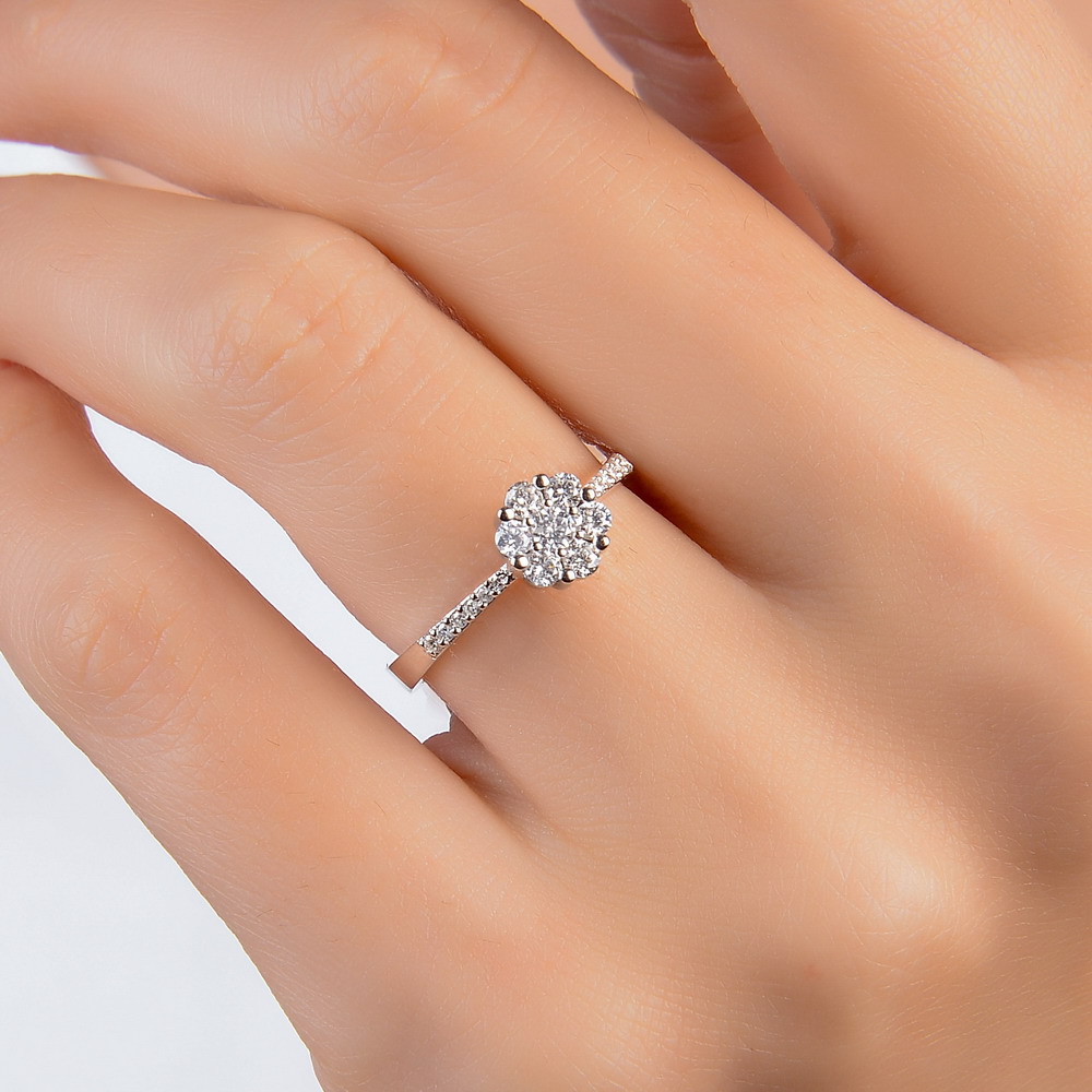 0,30 Karat Pırlanta Coronet Yüzük - LP12040