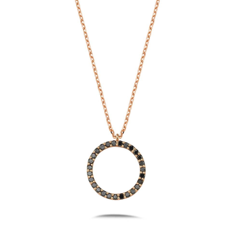 0,32 Karat Pırlanta Halka Tasarım Kolye - LP07890