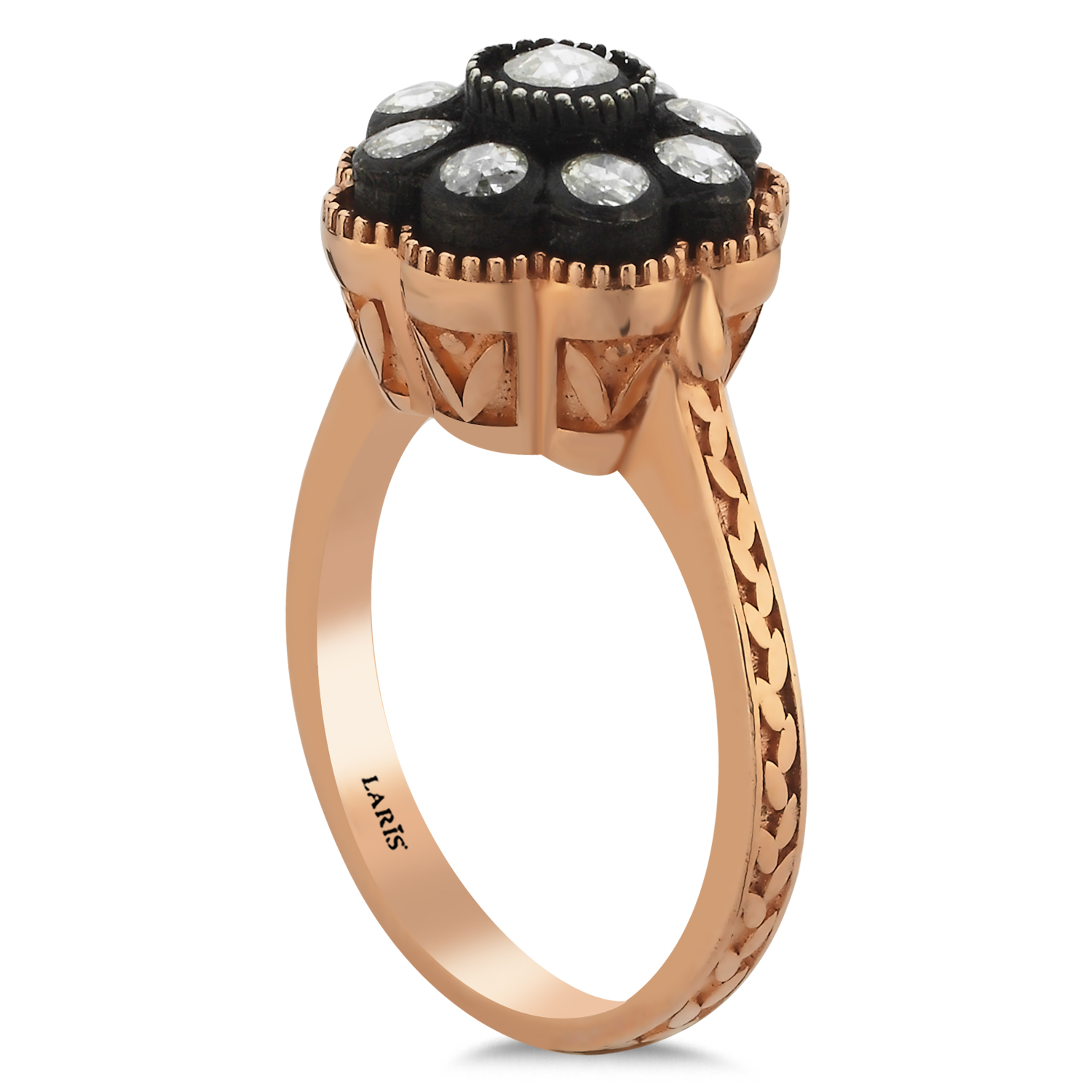 0.33 Karat Elmas Gül Yüzük - LP11836