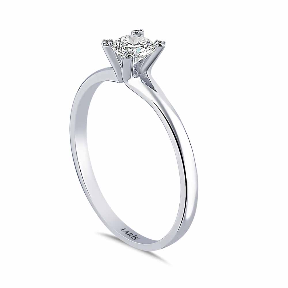 Tektaş Yüzükler 0,33 Karat Pırlanta Tektaş Yüzük