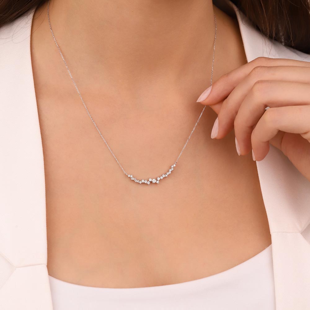 0,39 Karat Pırlanta Özel Tasarım Fantezi Kolye - LP03724