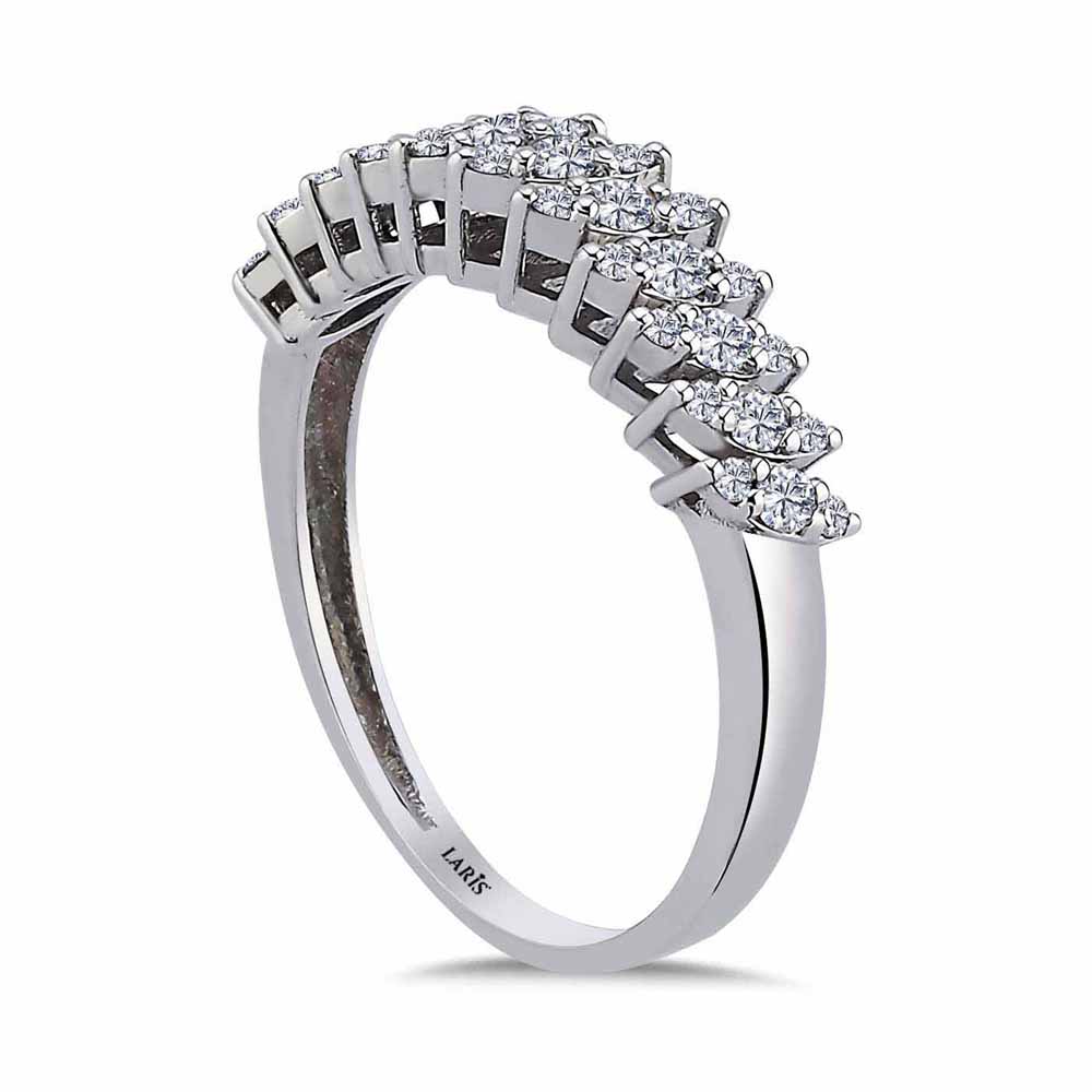 0,40 Karat Pırlanta Özel Tasarım Alyans Yüzük - LP10628