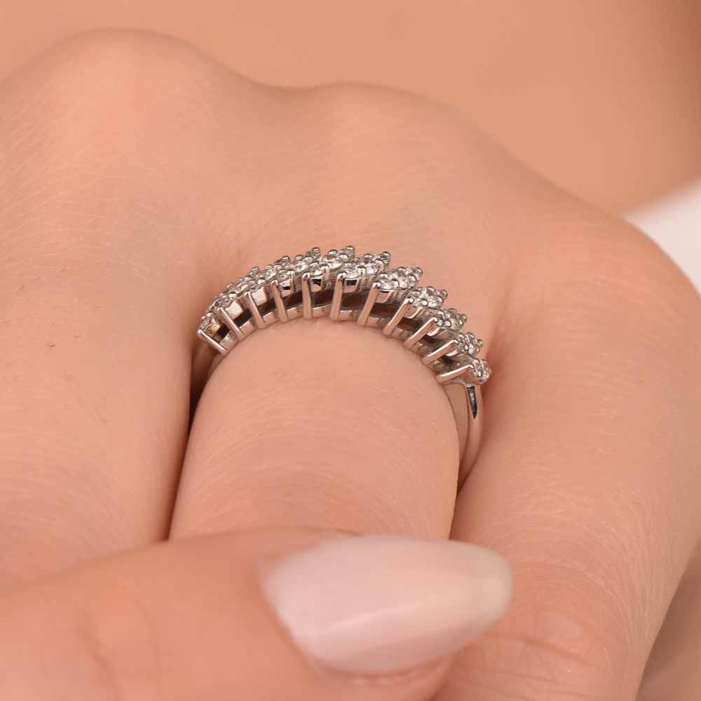 0,40 Karat Pırlanta Özel Tasarım Alyans Yüzük - LP10628