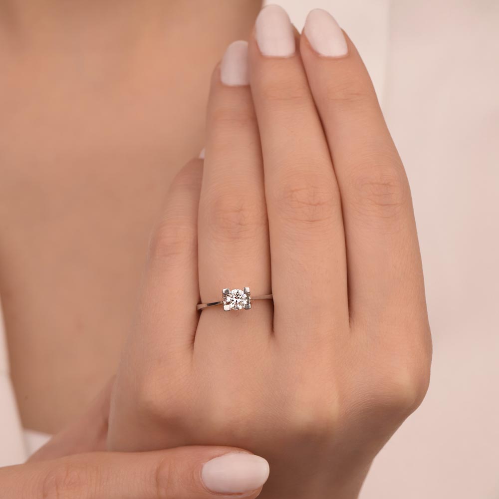 0.40 Karat Pırlanta Tektaş Yüzük - LP04848