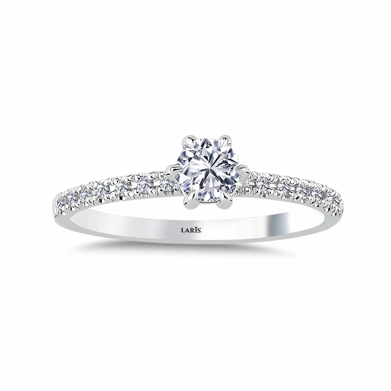 0,40 Karat Pırlanta Tiffany Tektaş Yüzük - LP03876