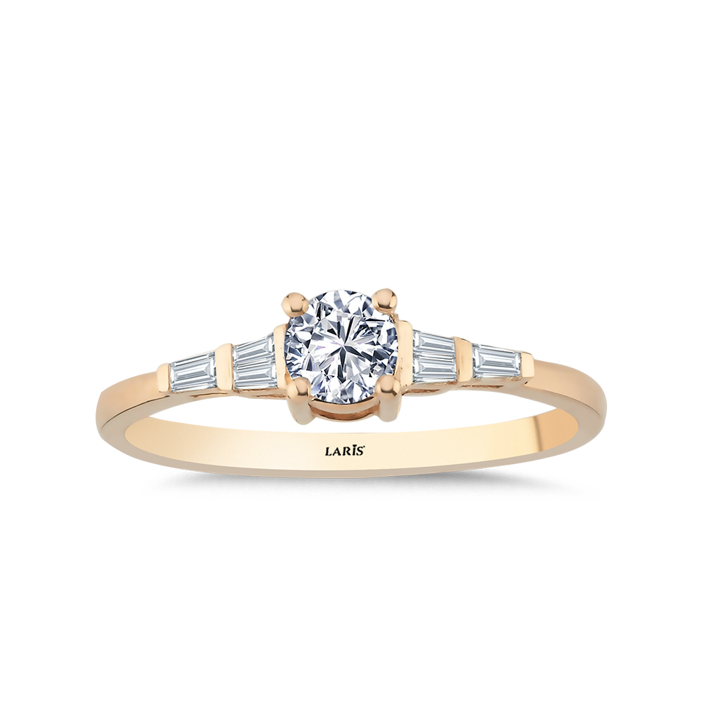 0,40 Karat Pırlanta Vintage Amores Yüzük - LP10637