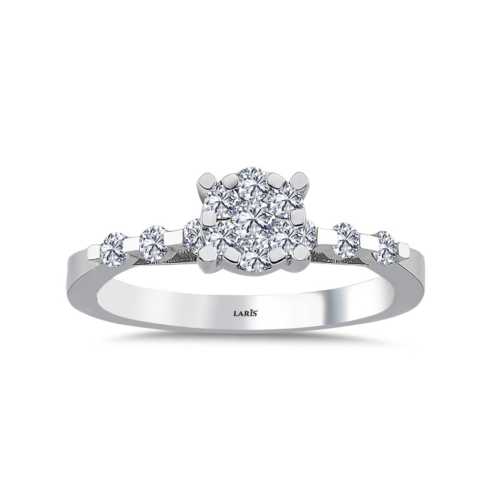 0,41 Karat Pırlanta Coronet Yüzük - LP11041