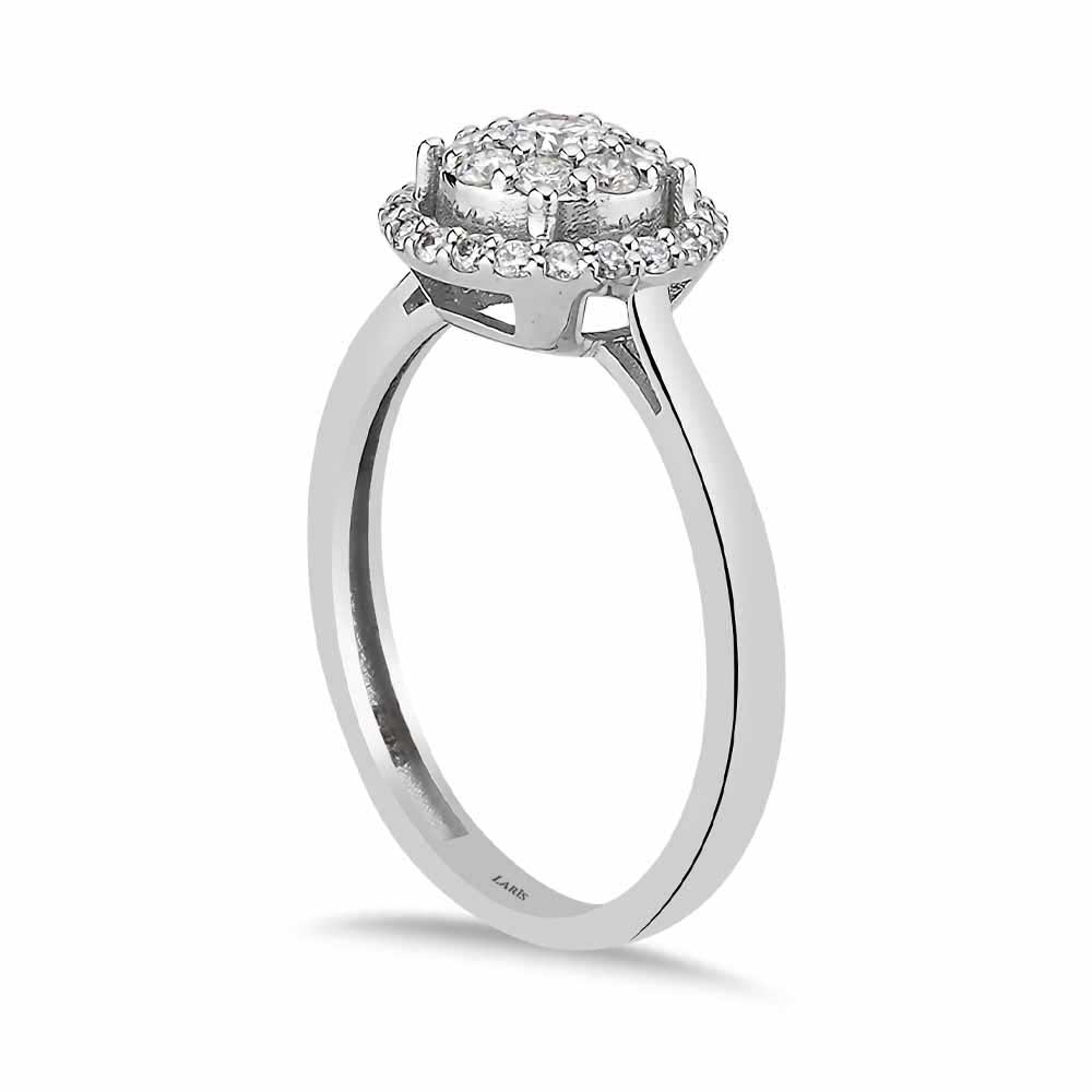 0,41 Karat Pırlanta Coronet Yüzük - LP08129