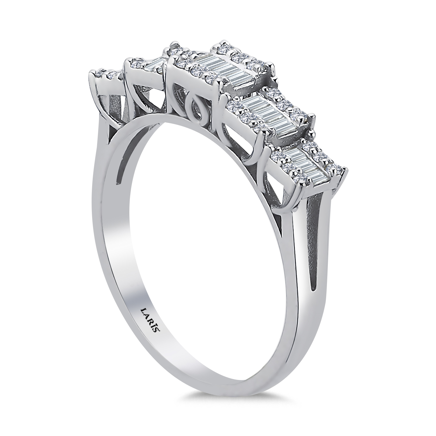 0,45 Karat Pırlanta Beştaş  Eternel Baget Yüzük - LP06309