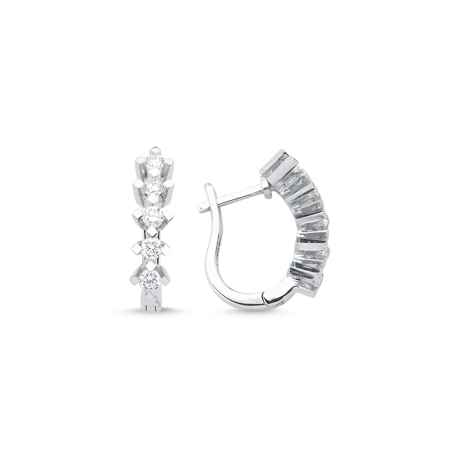 0,45 Karat Pırlanta Küpe - LP11323