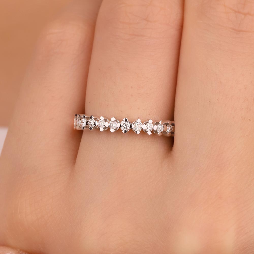 0,45 Karat Pırlanta Tamtur Yüzük - LP06524