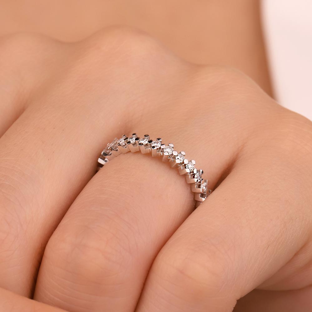 0,45 Karat Pırlanta Tamtur Yüzük - LP06524