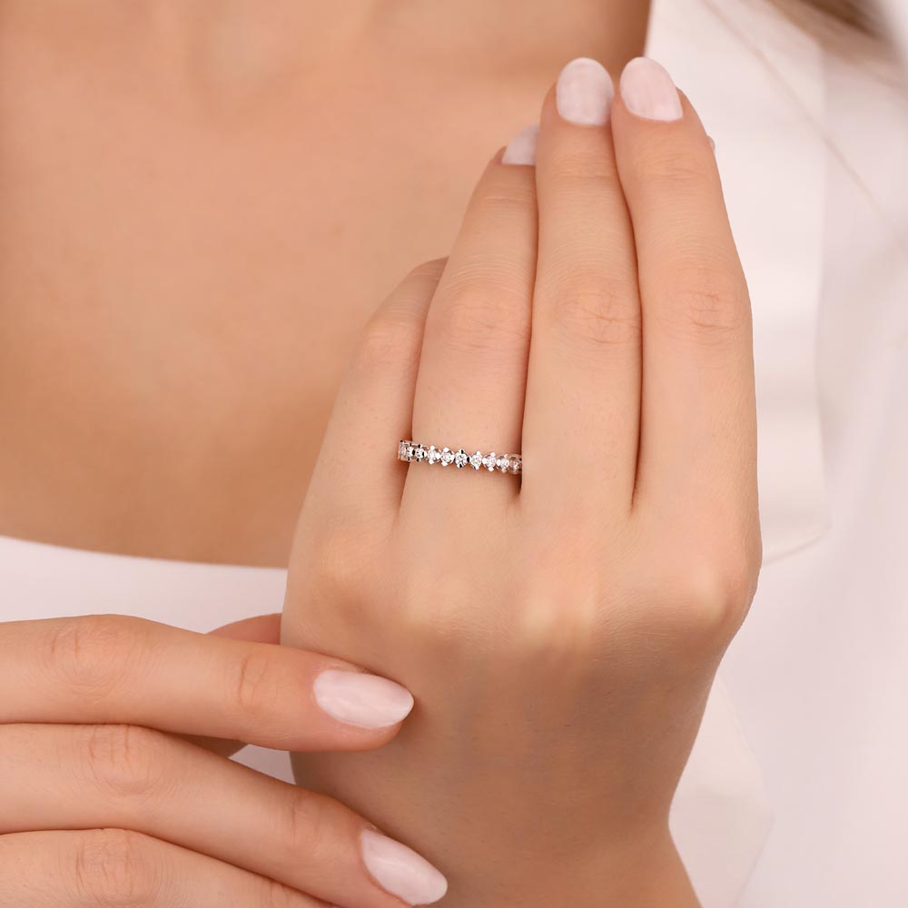 0,45 Karat Pırlanta Tamtur Yüzük - LP06524