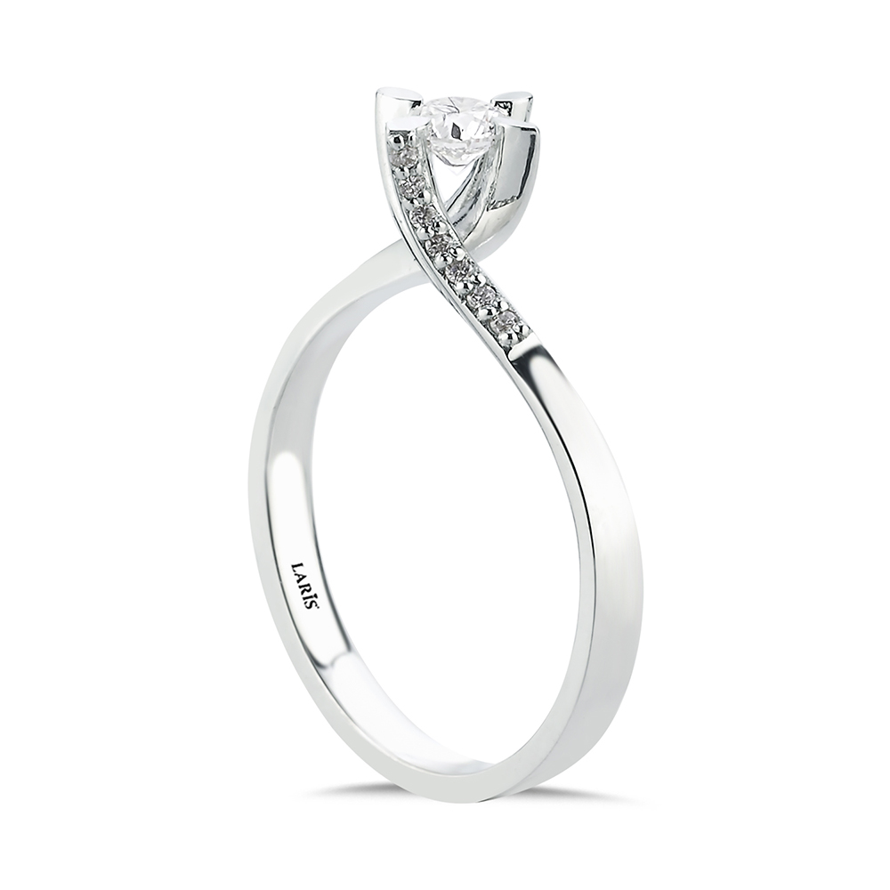 Özel Tasarım Yüzükler 0,46 Karat Pırlanta Yüzük - LP11911