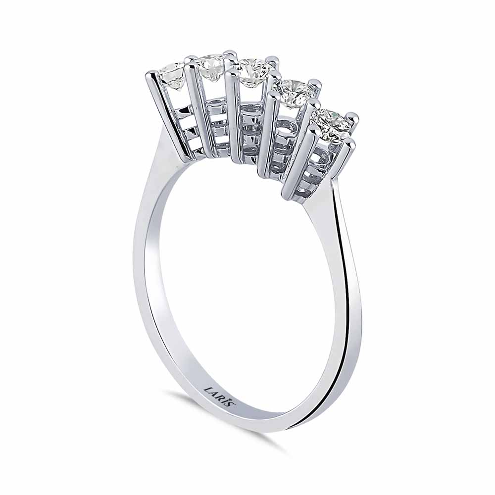0,50 Karat Pırlanta Beştaş Yüzük - LP05960