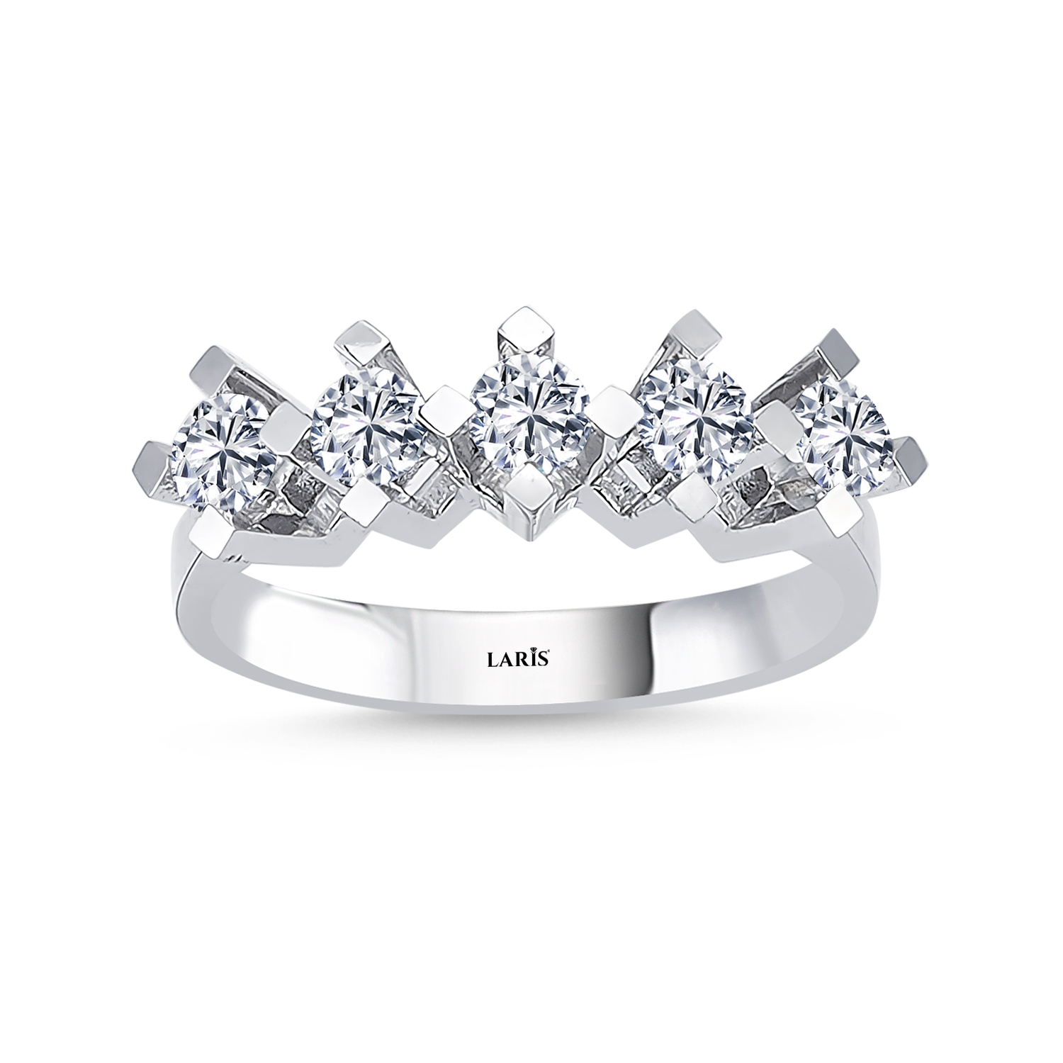 0,60 Karat Pırlanta Kare Tırnak Beştaş Yüzük - LP09521