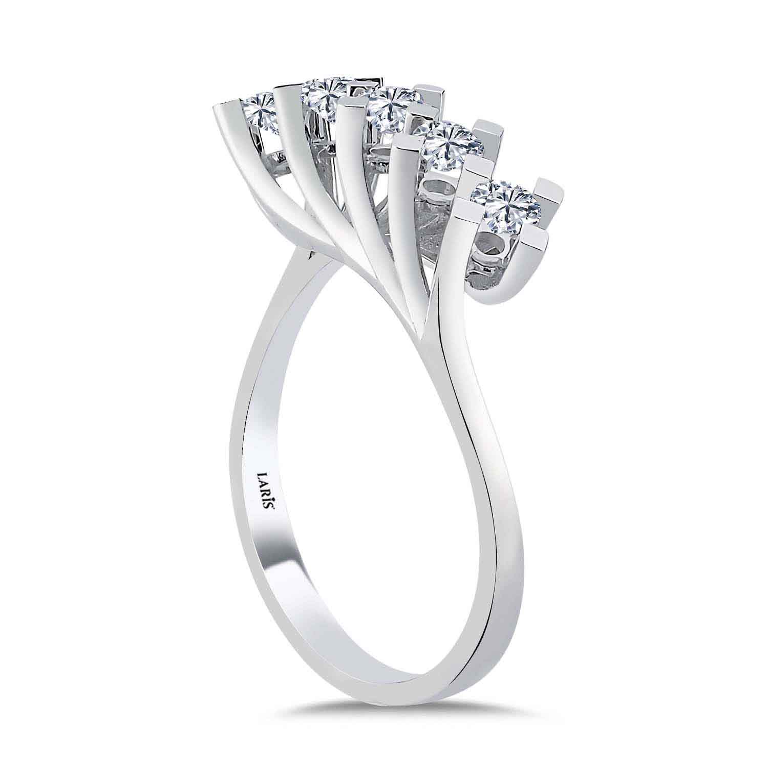 0.60 Karat Pırlanta Zenith Beştaş Yüzük - LP05592