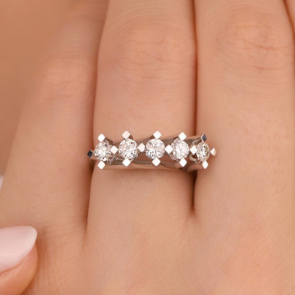 0.60 Karat Pırlanta Zenith Beştaş Yüzük - LP05592