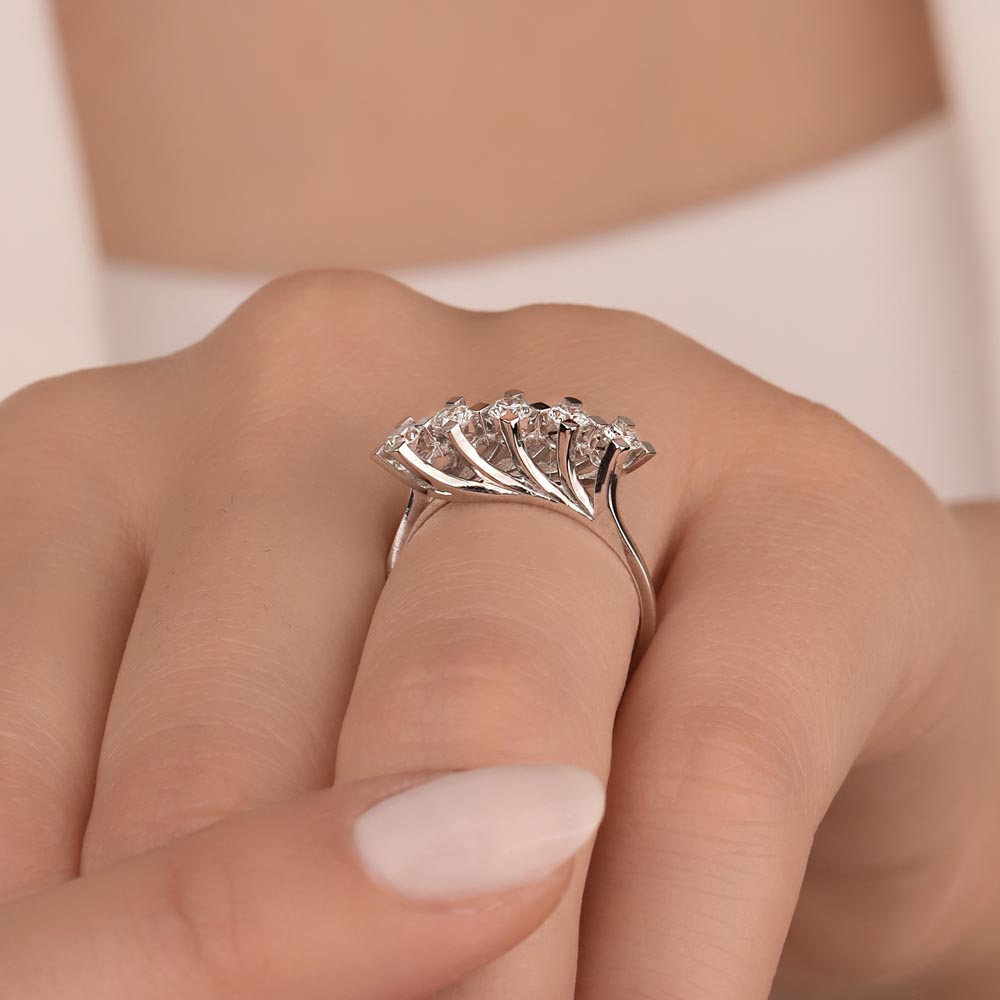 0.60 Karat Pırlanta Zenith Beştaş Yüzük - LP05592