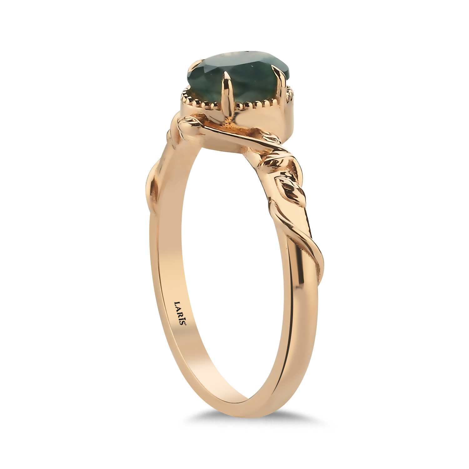 Vintage Yüzükler 0,75 Karat Akik Vintage Tasarım Yüzük - LP08451